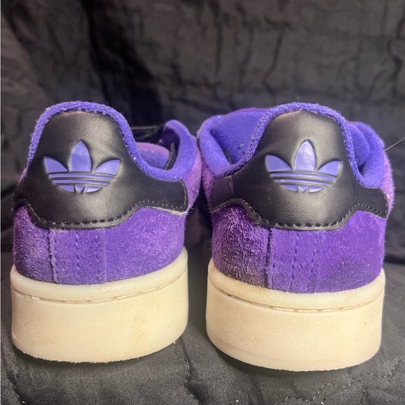 Adidas CAMPUS OOS SHOES Purple Suede Sneakers - Picture 13 of 16